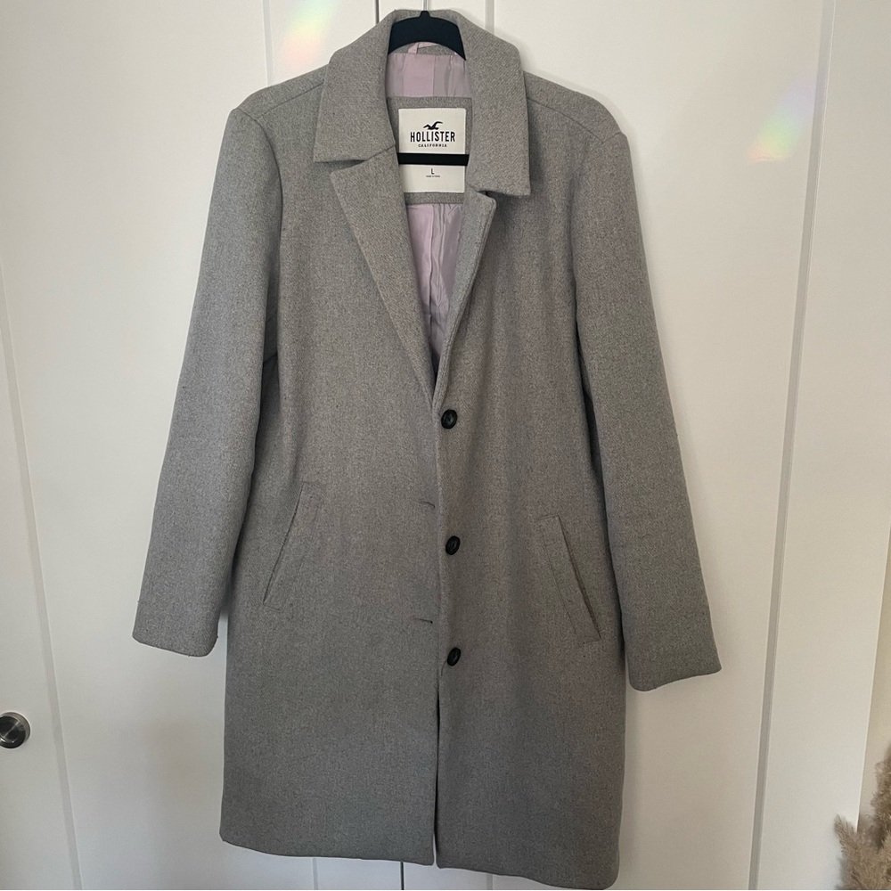 Hollister Winter Long Wool Coat